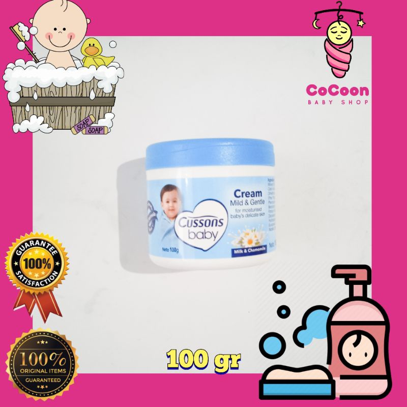 Krim Bayi Cusson Cussons Baby Cream Pink Biru 100 gr 100g