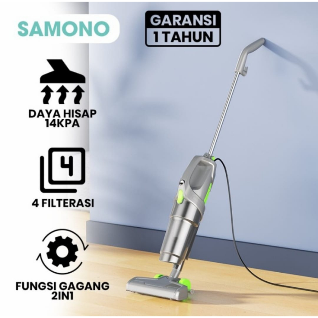 VACUM CLEANER SAMONO SW-VCG14 PENGHISAP DEBU SWVCG14 VACUUM CLEANER