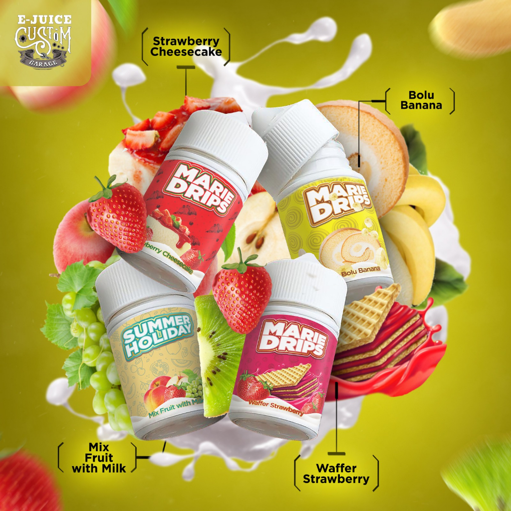 Marie Drips Summer Holiday 60ML by Custom Garage