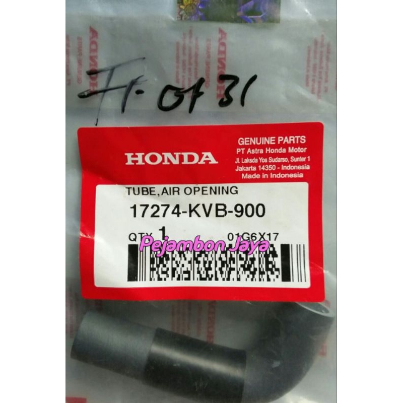 17274KVB900 TUBE AIR OPENING