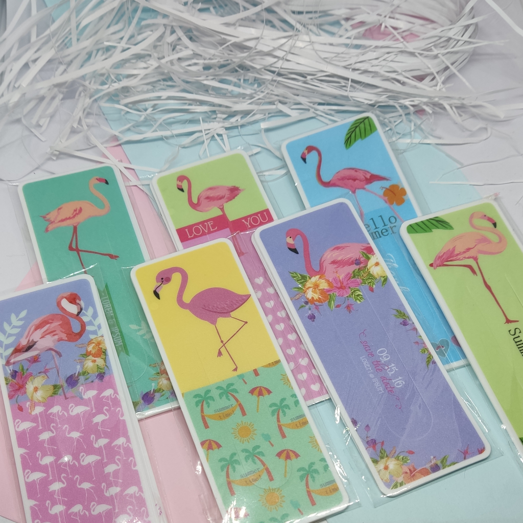 

Bookmark 'Flamingo' (Pembatas Buku) isi 6pcs