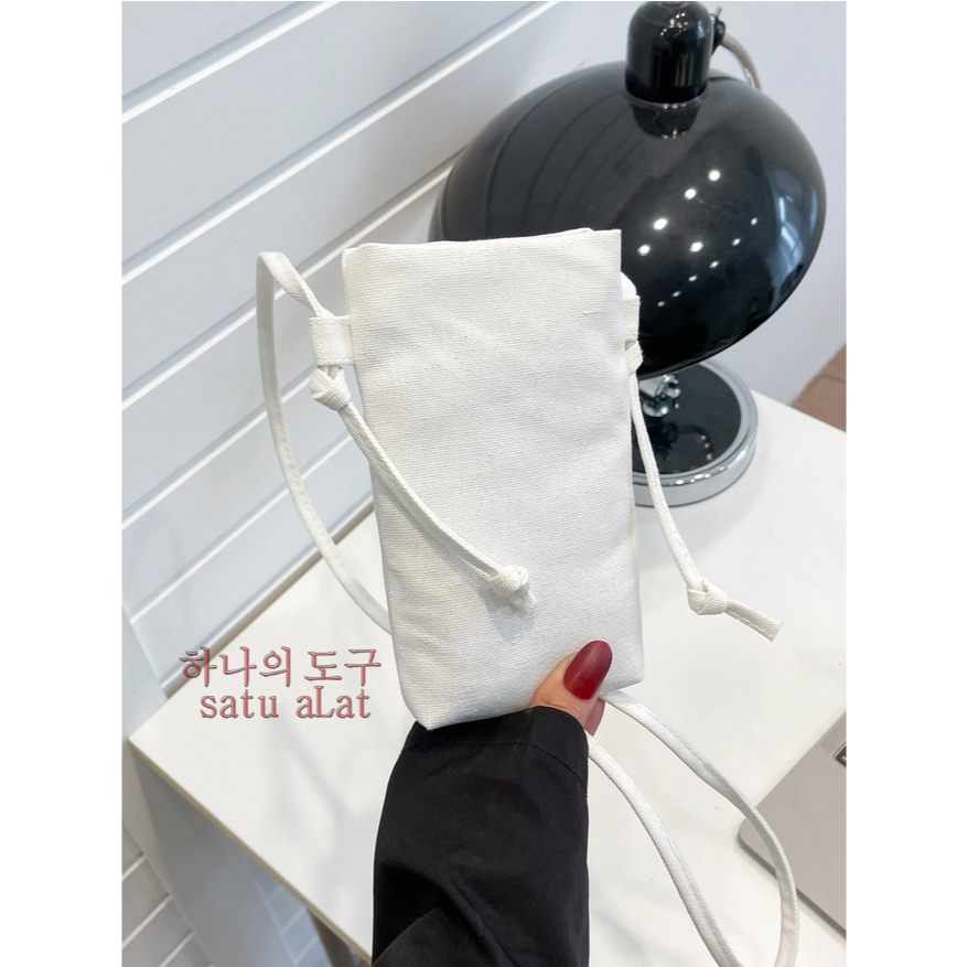 SATU ALAT Tas Selempang BULAN 100% Canvas Premium Tebal Tas Kanvas