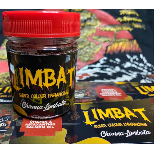 Pelet LIMBAT channa Limbata Super color enhancing Ninja Channa