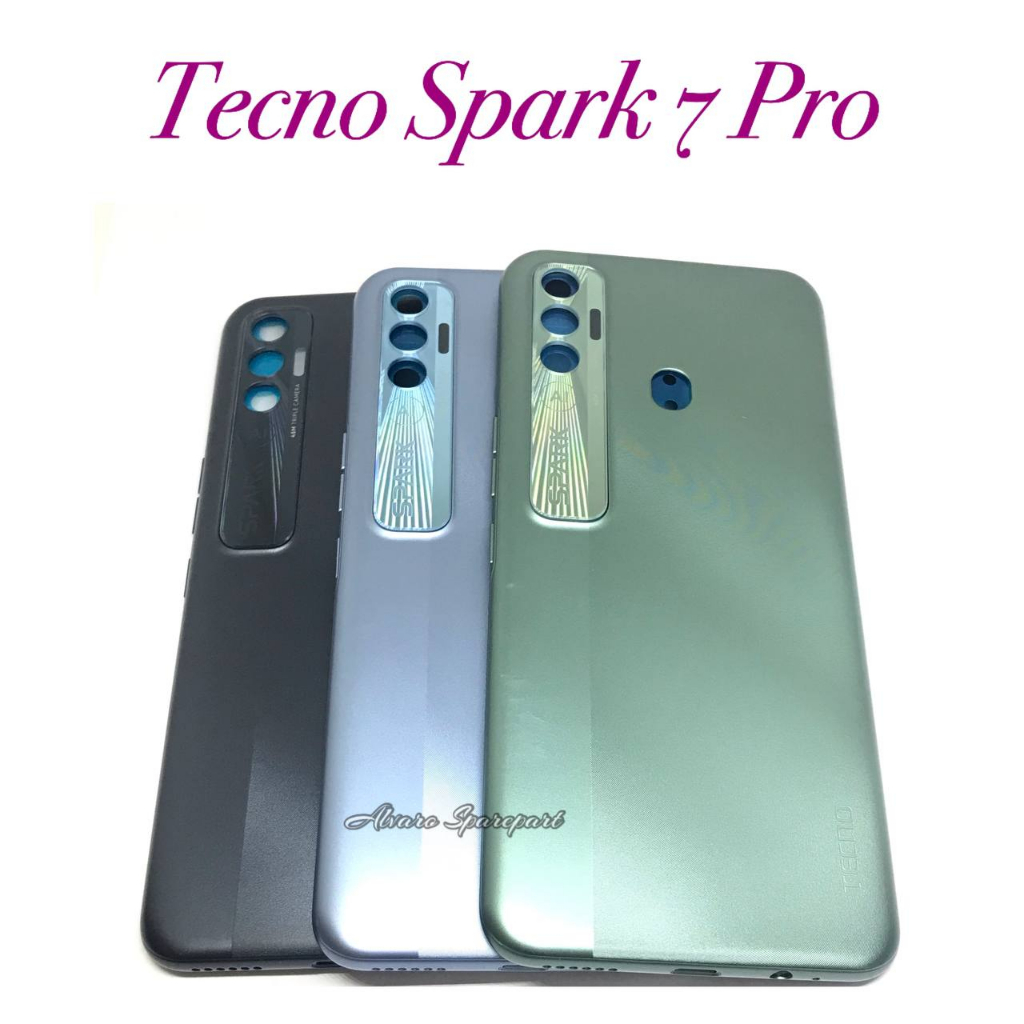 BACKDOOR TECNO SPARK 7 PRO - TUTUP BELAKANG CASING