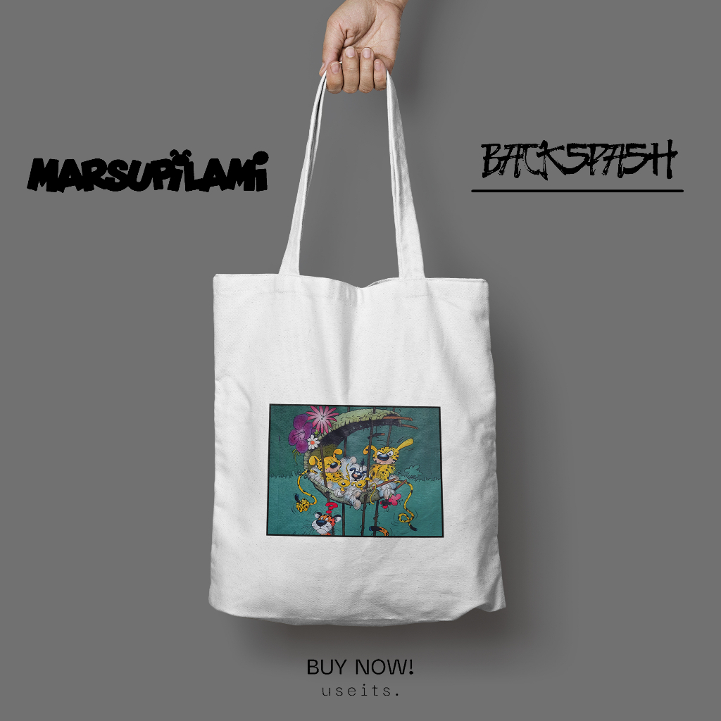 Totebag Tas Marsupilami Pria Wanita - MARSUPILAMI