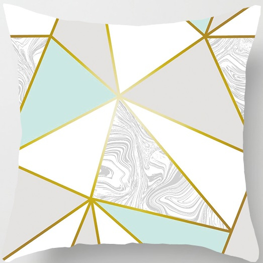 Sarung bantal Geometric elegan /Bantal Sofa Geometric
