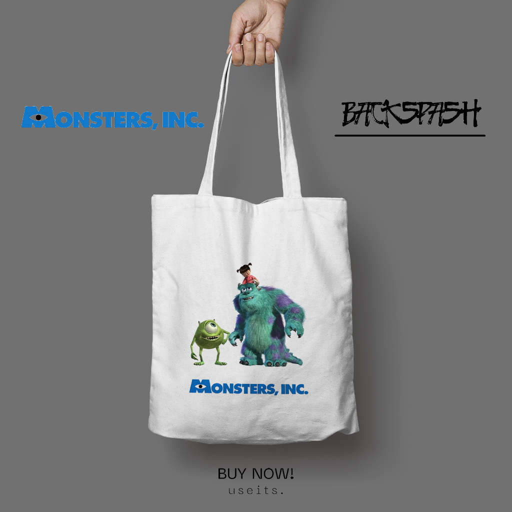 Totebag Tas Monster Inc Pria Wanita - MONSTER INC