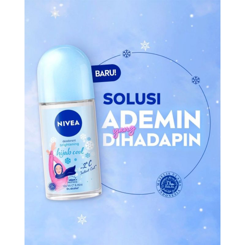 NIVEA Personal Care Hijab Fresh Whitening Deodorant  Roll-On 50ml