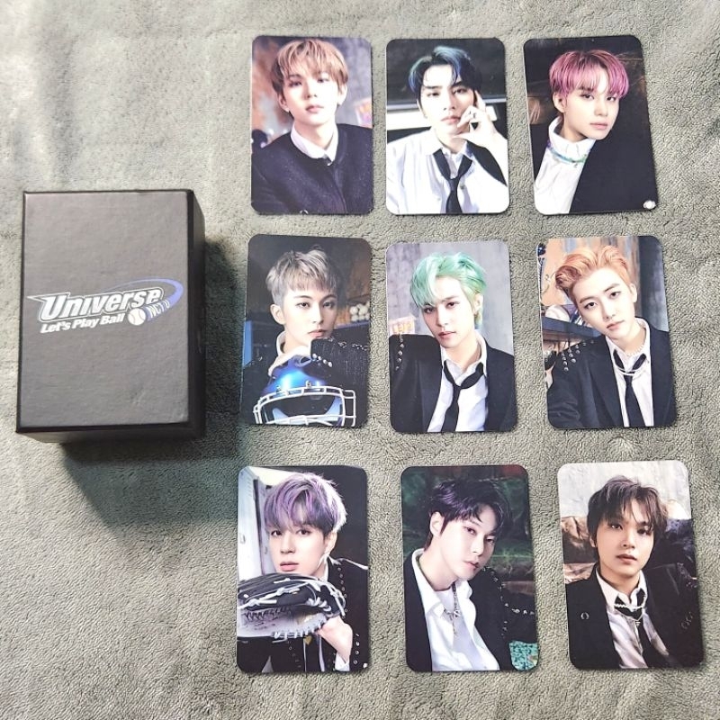 NCT U Official MD - UNIVERSE Let's Play Ball Pendant Necklace / Photocard Shotaro yangyang xiaojun j