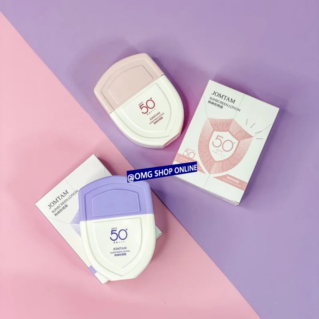 TERMURAH - Tahan 12 Jam Sunscreen Lotion SPF 50 PA++ Pemutih Kulit Seluruh Tubuh Jomtam Whitening Anti UV Sunblock Wajah Untuk Skin Barrier Rusak 40 Gr / Sun Battle Sun Protection Glowing Protection Body Cream Pemutih Badan Pemutih Ketiak dan Selangkangan