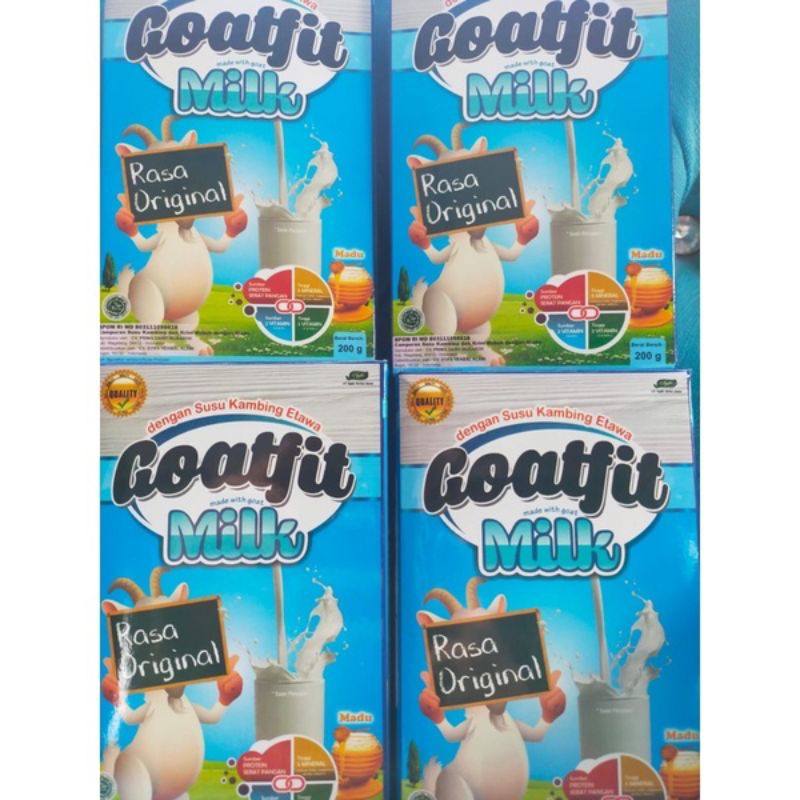 

SUSU KAMBING ETAWA GOATFIT MILK ORIGINAL 200 gram