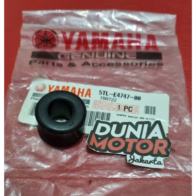 Karet knalpot mio sporty smile fino original yamaha karet bawah knalpot mio karet dudukan knalpot mi