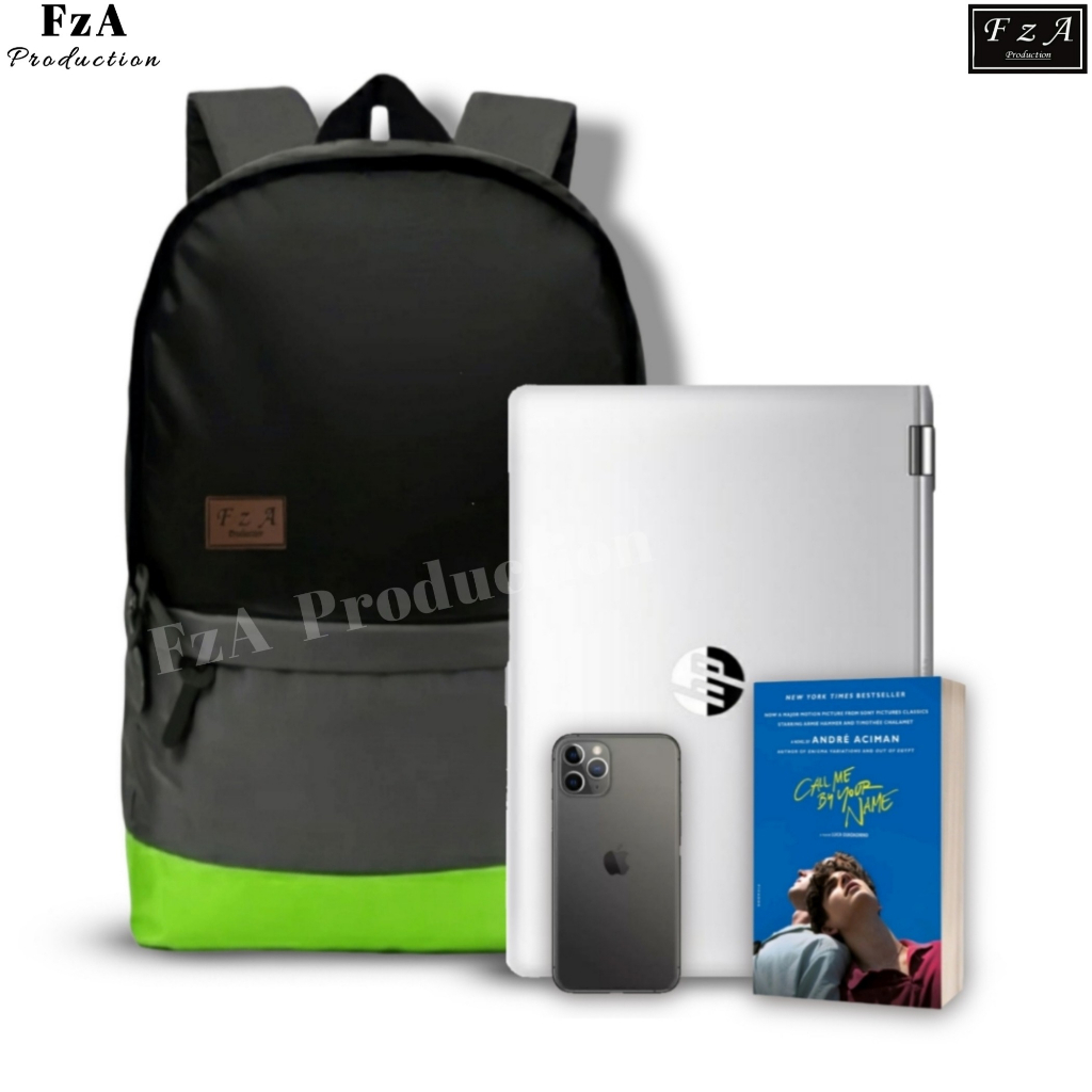 FzA Official - Tas Ransel Gendong Laptop Distro Sekolah Kuliah Pria Wanita Backpack Original Tas Punggung Laptop - BGSPT