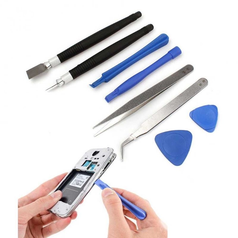 Peralatan Servis Hp 21 in 1 Reparasi Smartphone Repair Tools Set , Alat reparasi HP smartphone lengkap portable