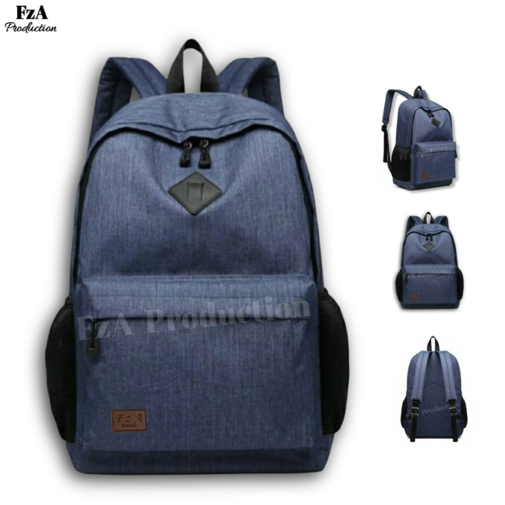 FzA Official - Tas Ransel Distro Casual Pria Wanita / Tas Ransel Laptop Backpack Sekolah Kuliah Distro Original Tas Punggung Laptop - BDSPT