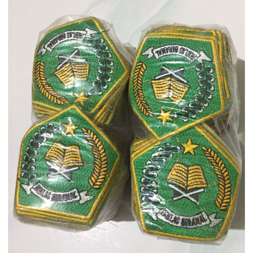 Badge IKHLAS BERAMAL (bordir)