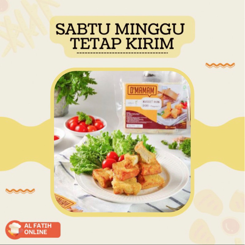 Nugget Ikan Dori DMAMAM Non Msg & Non pengawet