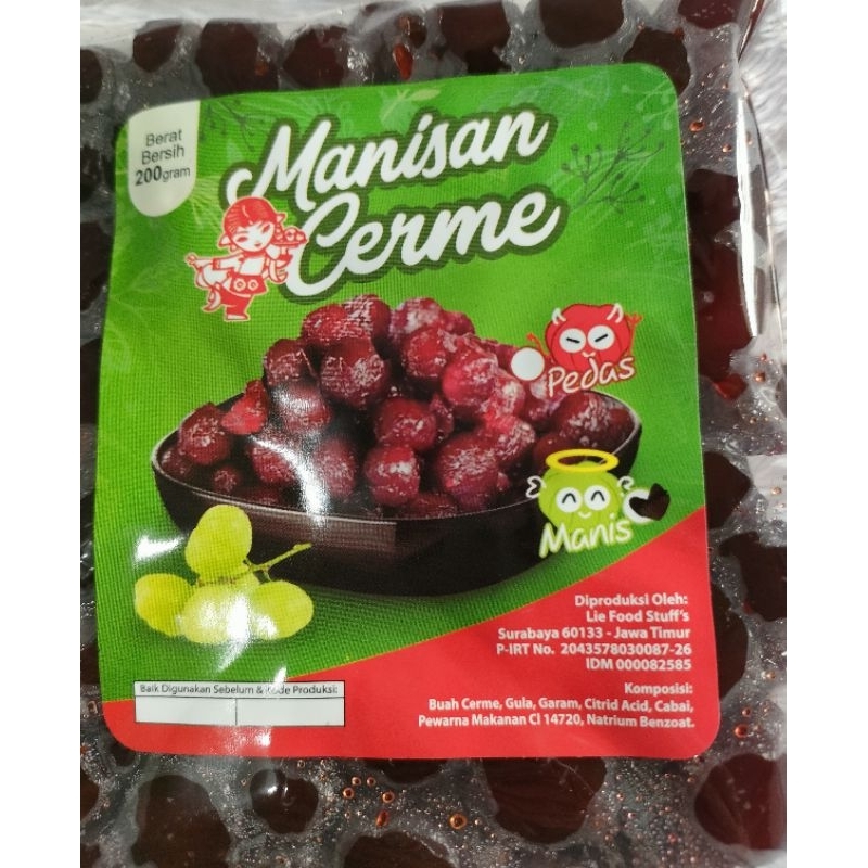 Manisan Cerme Manis/Pedas Boneka 200 gr