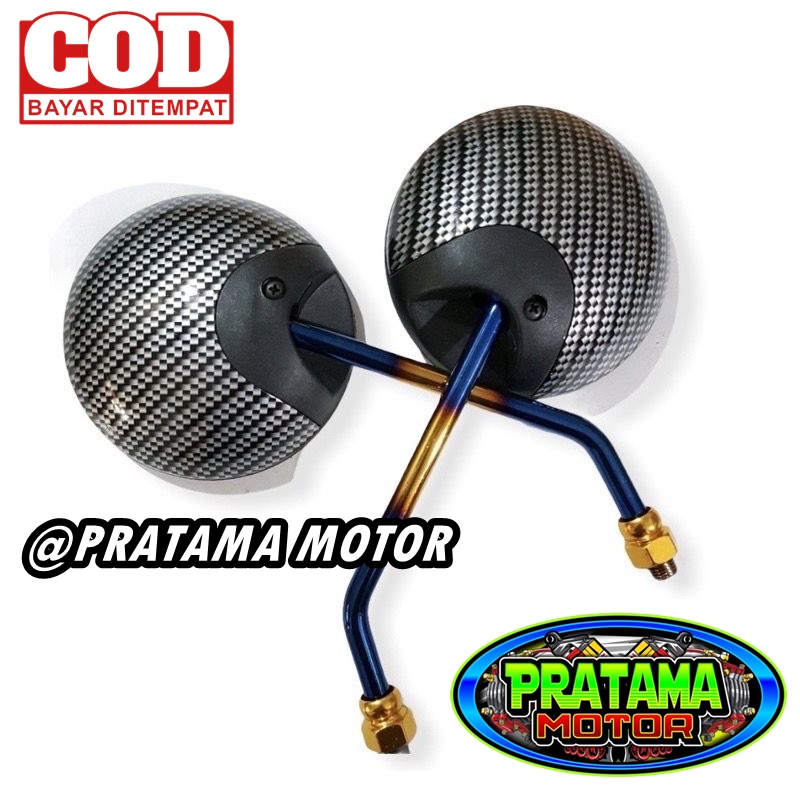 SPION TWOTONE SCOOPY SPION CARBON 2TONE MODEL SCOOPY UNIVERSAL SEMUA MOTOR HONDA