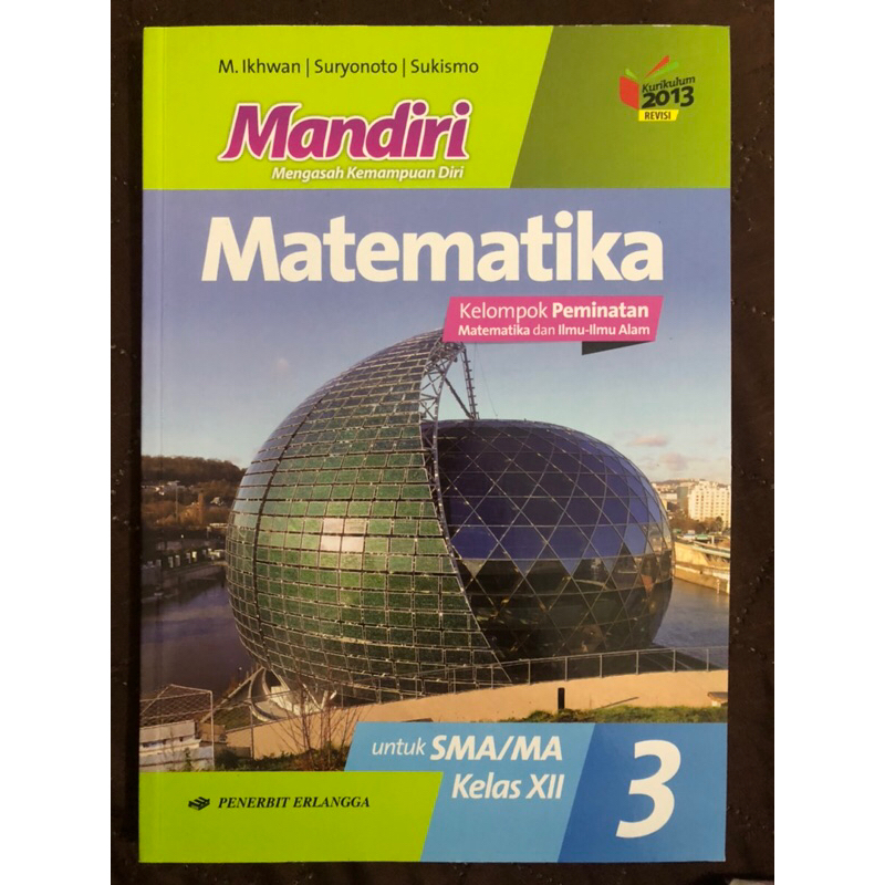 

BUKU PAKET MATEMATIKA PERMINATAN KELAS 12 ERLANGGA /harga nego