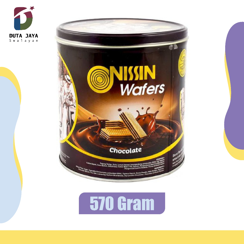 

Nissin Wafer Chocolate Keleng Cokelat 570 Gram