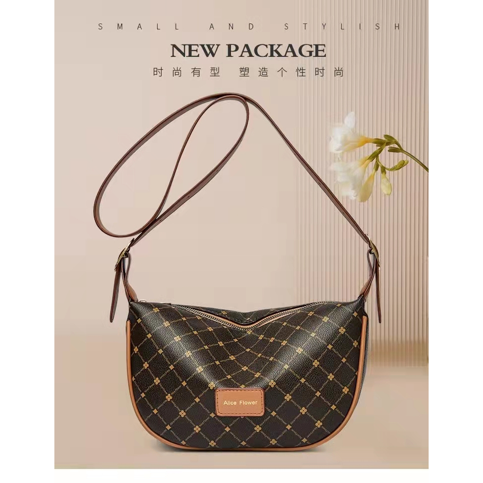 BJ64325 - BEIGE/BROWN/COFFEE - TAS SLEMPANG WANITA FASHION KOREA CHINA IMPORT MODIS ELEGAN TERMURAH TERLARIS TERBARU BAGSTORE JAKARTA TAS BATAM ZC4325