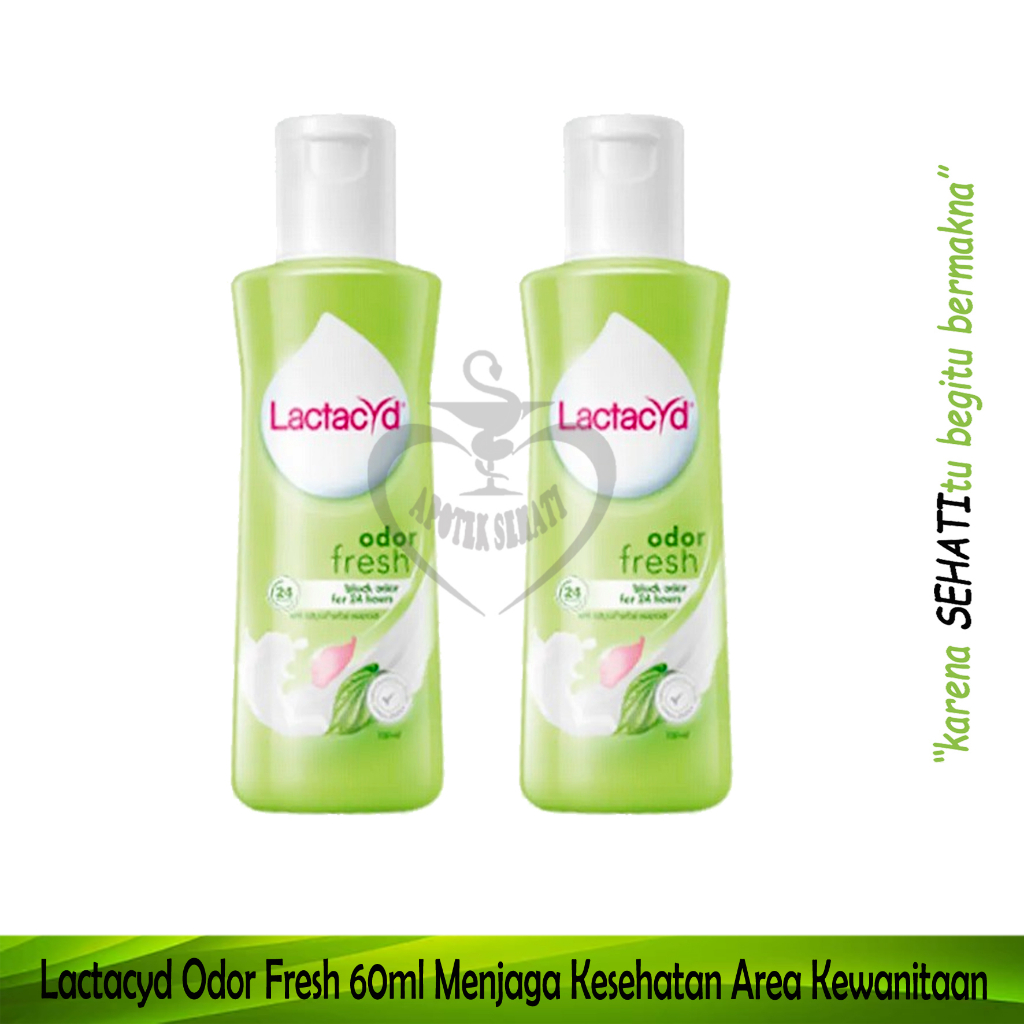 Lactacyd Odor Fresh 60 Ml Pembersih Kewanitaan untuk Bebas Bau