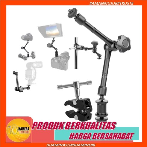 Magic Clamp / Magic Arm 11 Inch includ Super C-Clamp