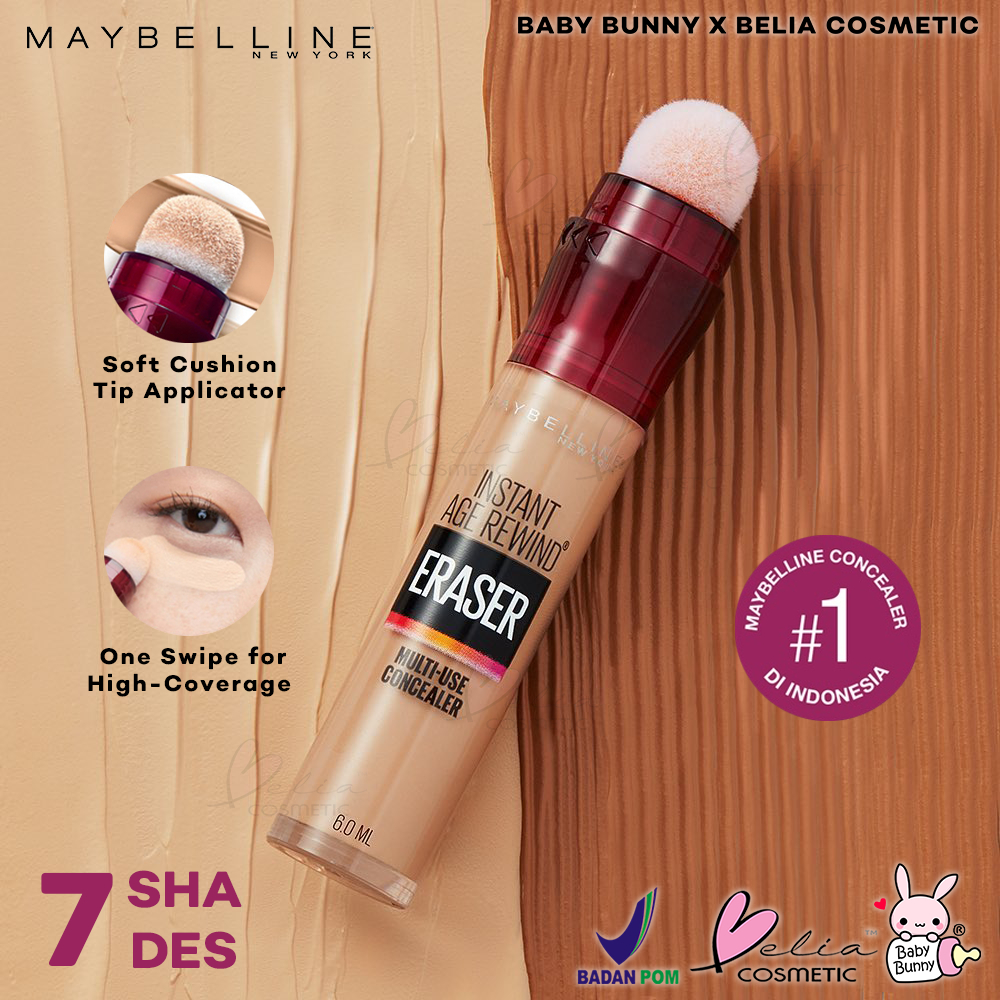 ❤ BELIA ❤ MAYBELLINE Instant Age Rewind Treatment Concealer Make Up (Untuk Menghapus Lingkaran Hitam Mata