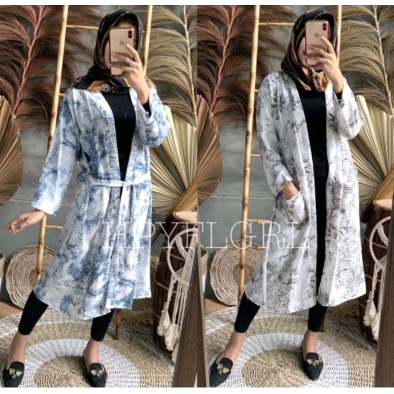 CARDI DAUN PANJANG /* BAJU CARDIGAN WANITA / LONG CARDI