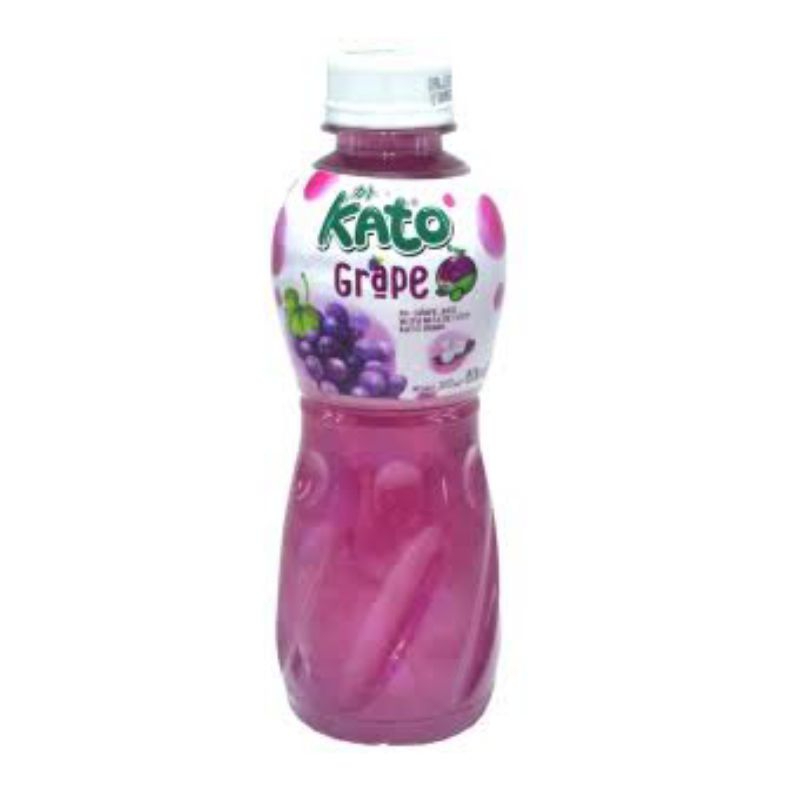

Minuman buah anggur dengan nata de coco - kato grape juice