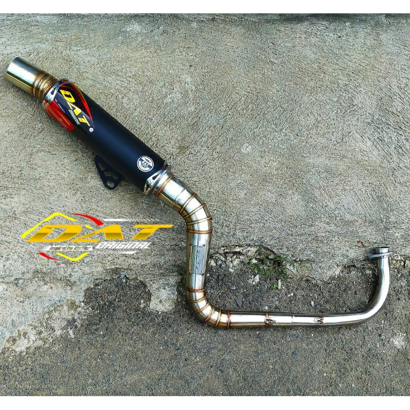 knalpot racing kobra vario, aerox, nmax original DAT