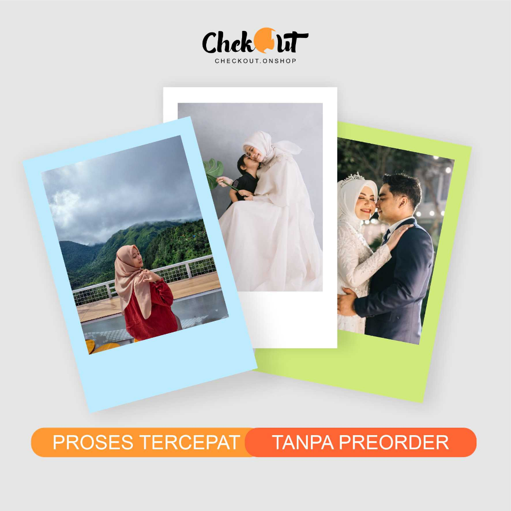 CETAK FOTO POLAROID 2R (6X9) Paket isi 100