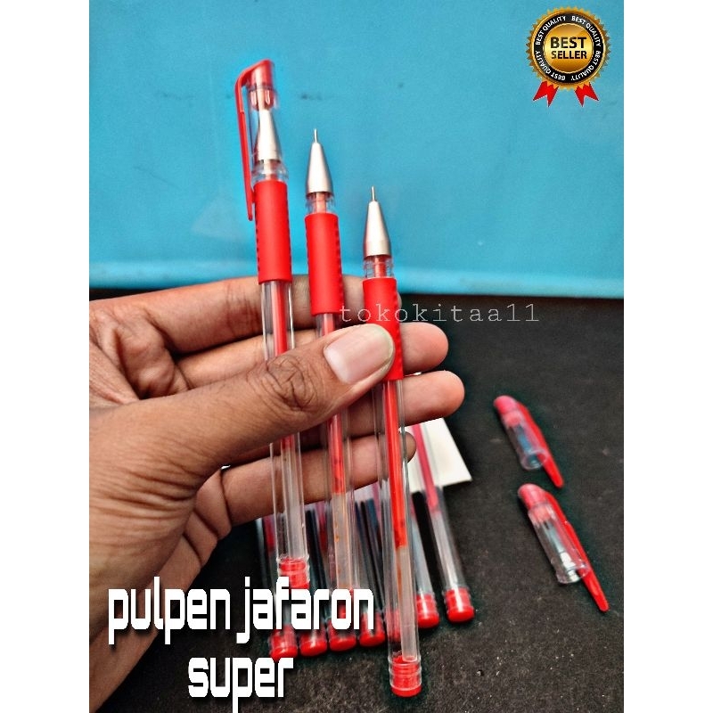 

pulpen jafaron merah siap pakai