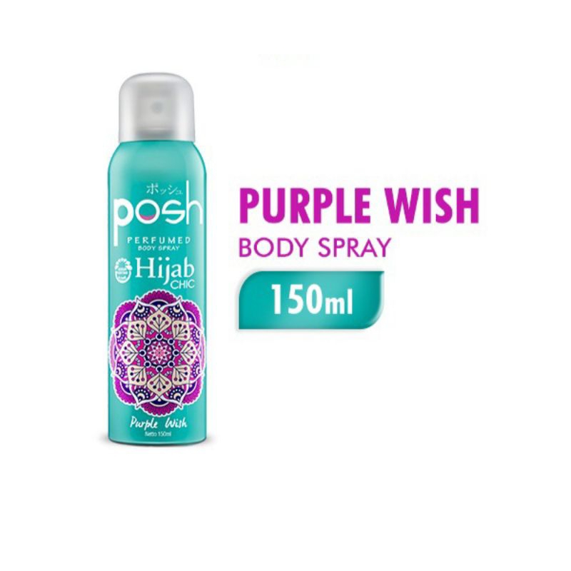 Posh perfumes spray purple wish 150ml