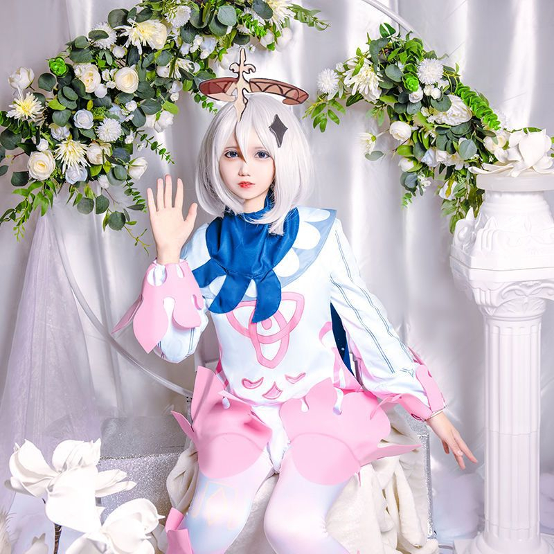 MIUMIU | COSPLAY COSTUME PAIMON LOLITA DRESS FOR WOMEN GENSHIN IMPACT