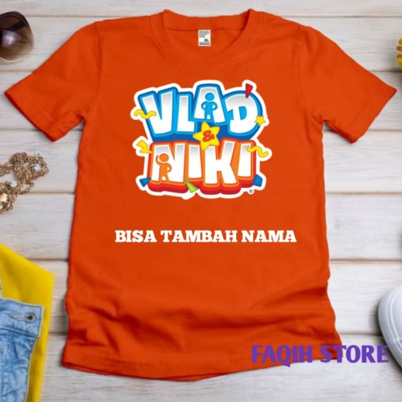 Kaos anak Vlad&Niki,Baju Anak Vlad&Niki