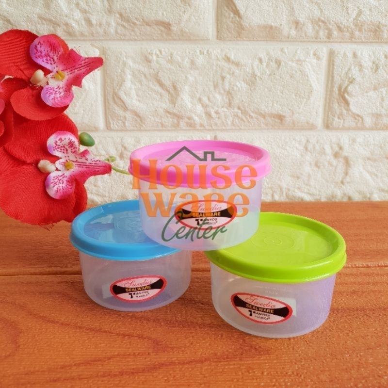 [TANTOS] Swedia Sealware 100ml / Toples Kecil Warna / Toples Serbaguna / Toples Murah