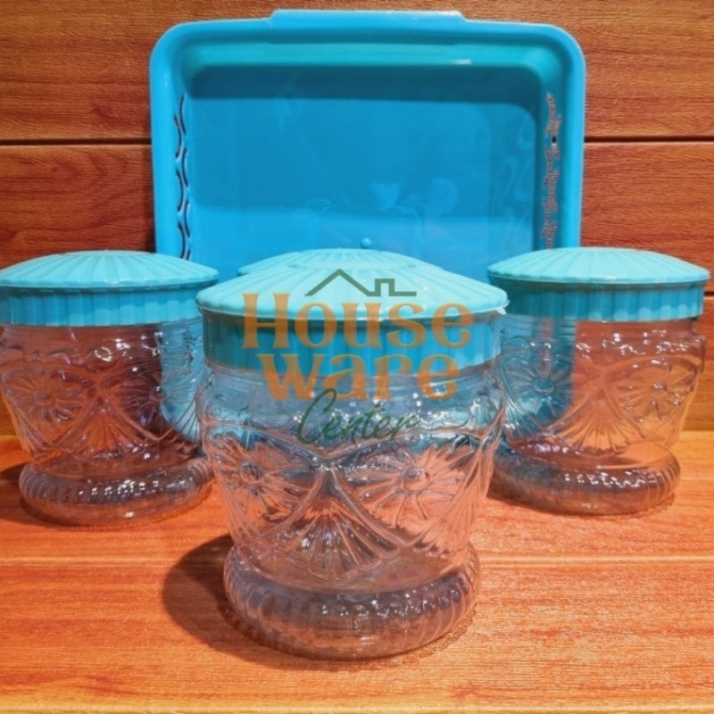 Tiara Set/Toples set nampan/Toples warna/Toples Murah