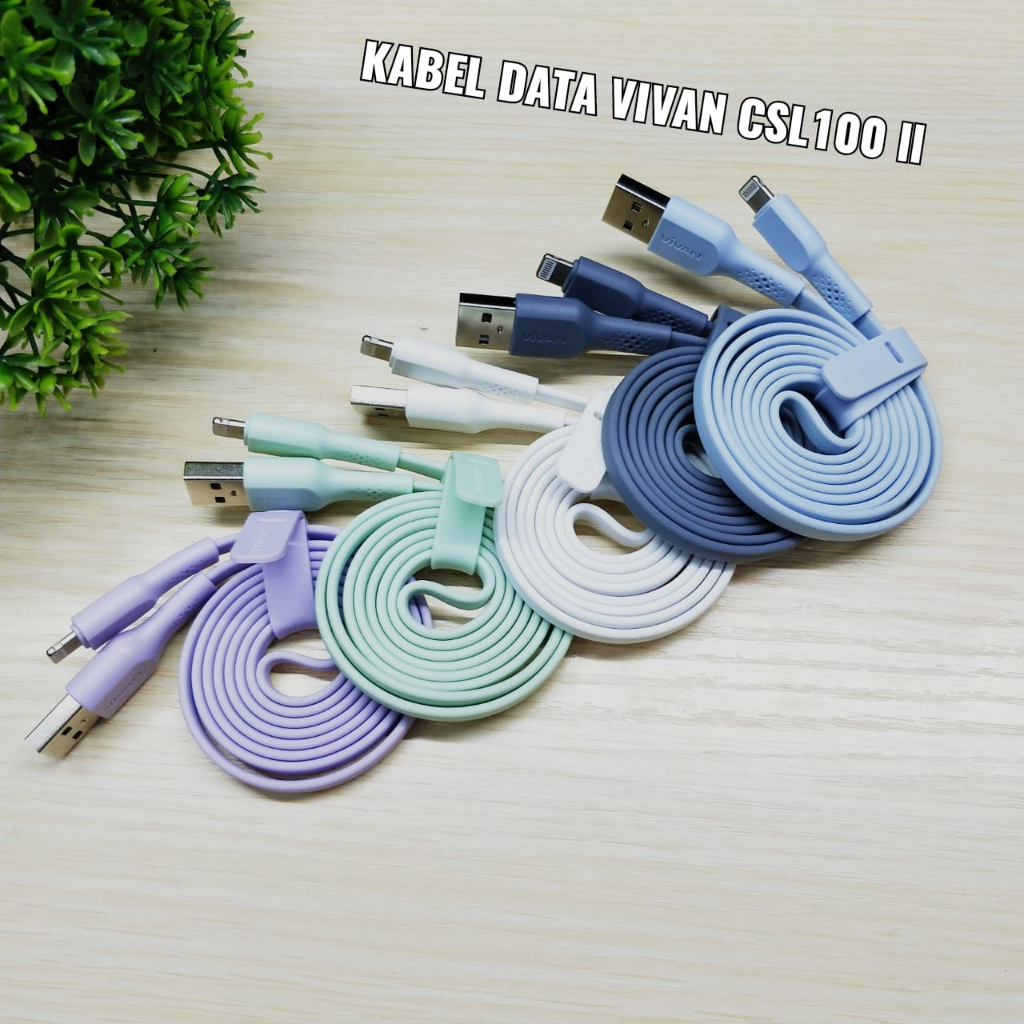 1pcs~Kabel Data Vivan CSM100S II NEW micro-usb / CSL100S II NEW IPhone / cbc100 type-c