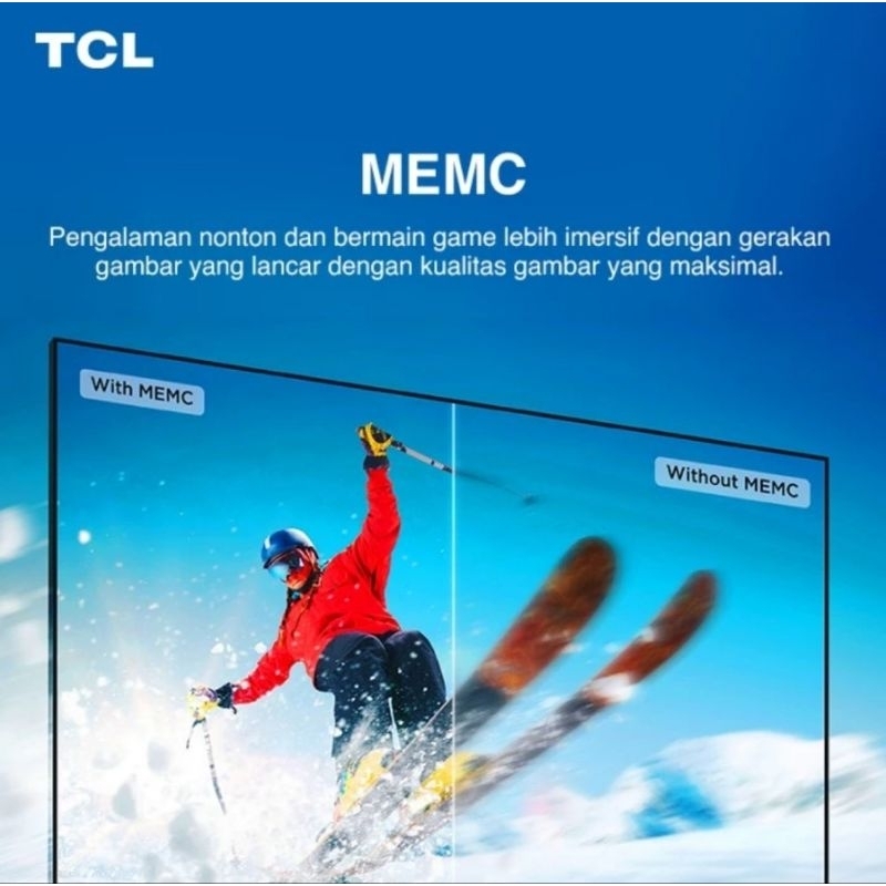 TCL 75C645 Smart TV 75 Inch QLED Google TV 4K UHD HDR10+ Garansi Resmi