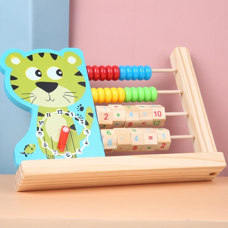 Mainan edukasi matematika jam, Mainan jadul edukasi berhitung
