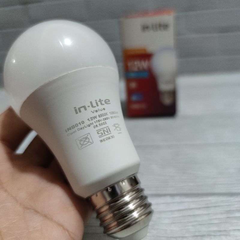 IN LITE VALUE INB010 LAMPU LED 12W 12 WATT BOHLAM IN-LITE INLITE