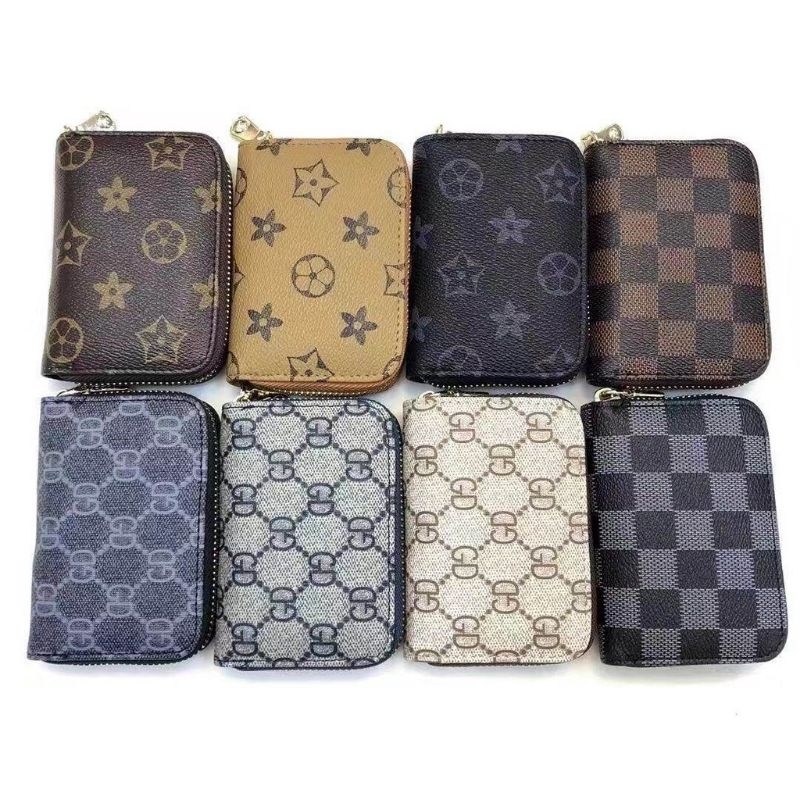 Dompet Kartu Wanita Kecil Import Dompet Kulit Korea Mini