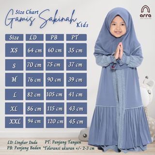 Sarimbit Keluarga 2023 Lebaran Arra Sakinah Blue Baju Couple Keluarga Lebaran 2023