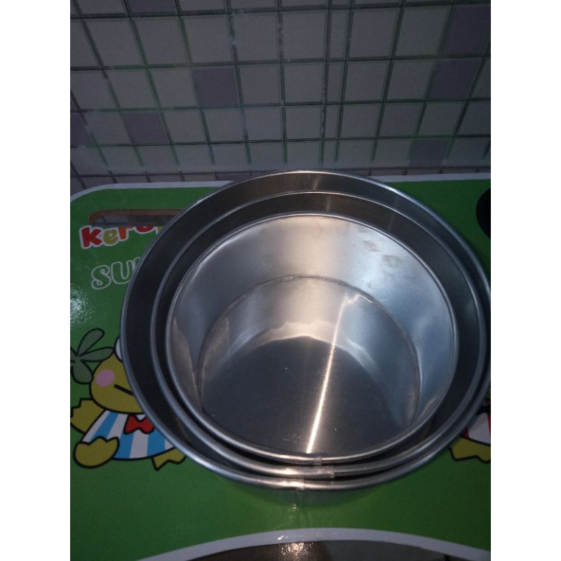 loyang bulat ukr 22cm 20cm18cm tinggi 7