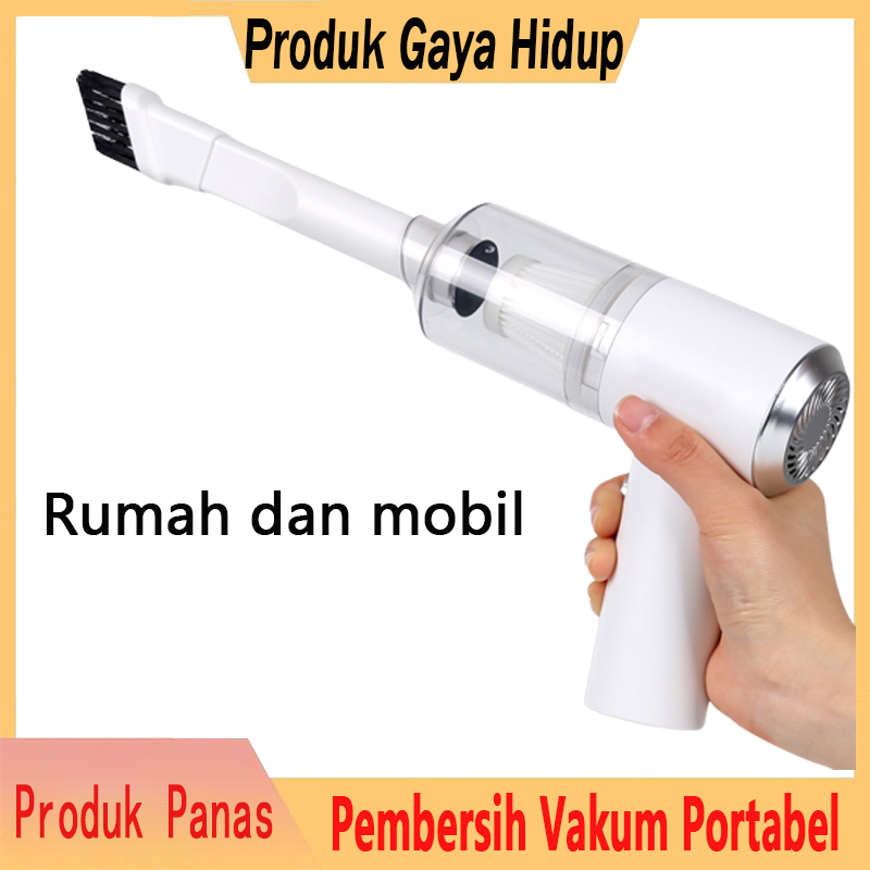 Vacum Cleaner Mobil Portable Mini Penyedot Debu Vacum Cleaner Kasur Tanpa Kabel