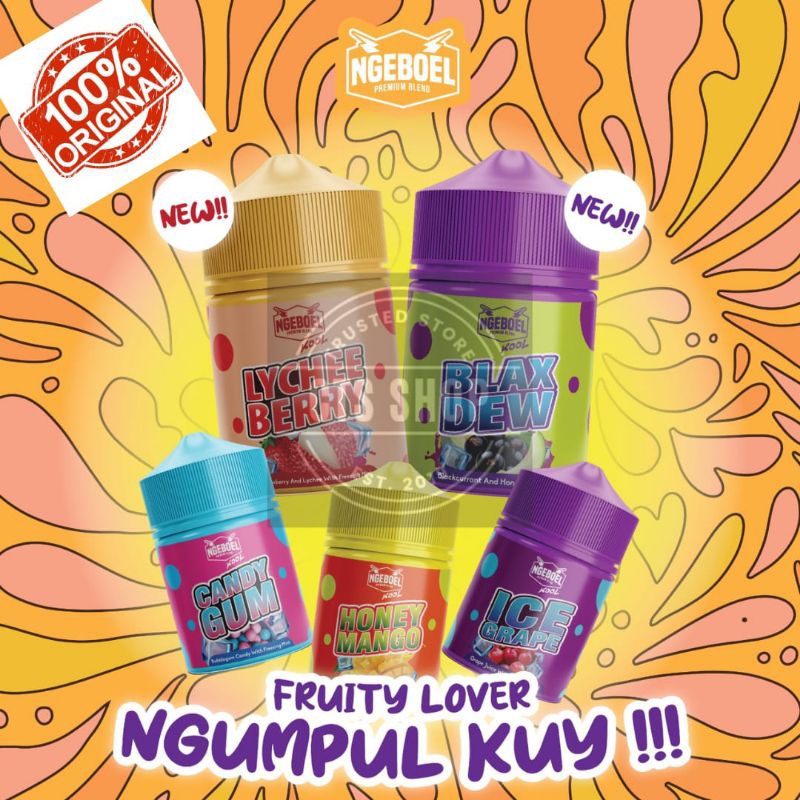 Ngeboel Liquid Freebase All New Variant Cukai Original