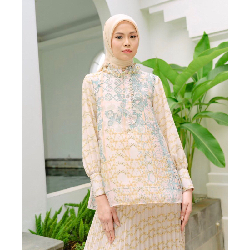 NISKALA BLOUSE SALEM XXXL DRESS GREEN L MUDA OFFICIAL