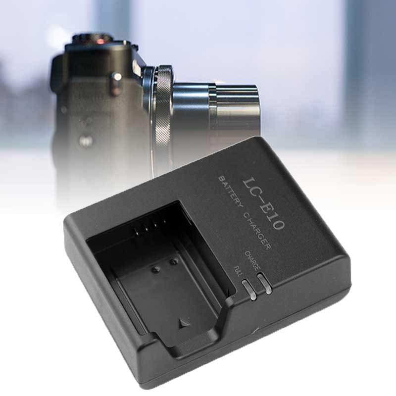Charger Canon LC-E10 For LP-E10 Kompatibel Untuk Kamera Canon 1100D, 1200D, 1300D, 1500D, 3000D